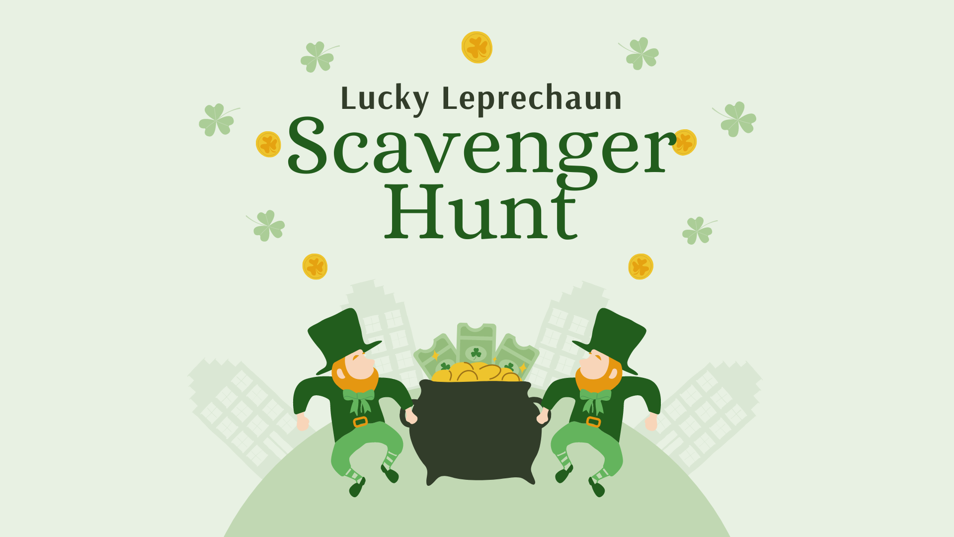 Lucky Leprechaun Scavenger Hunt