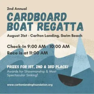 Cardboard Boat Regatta - Carlton Landing